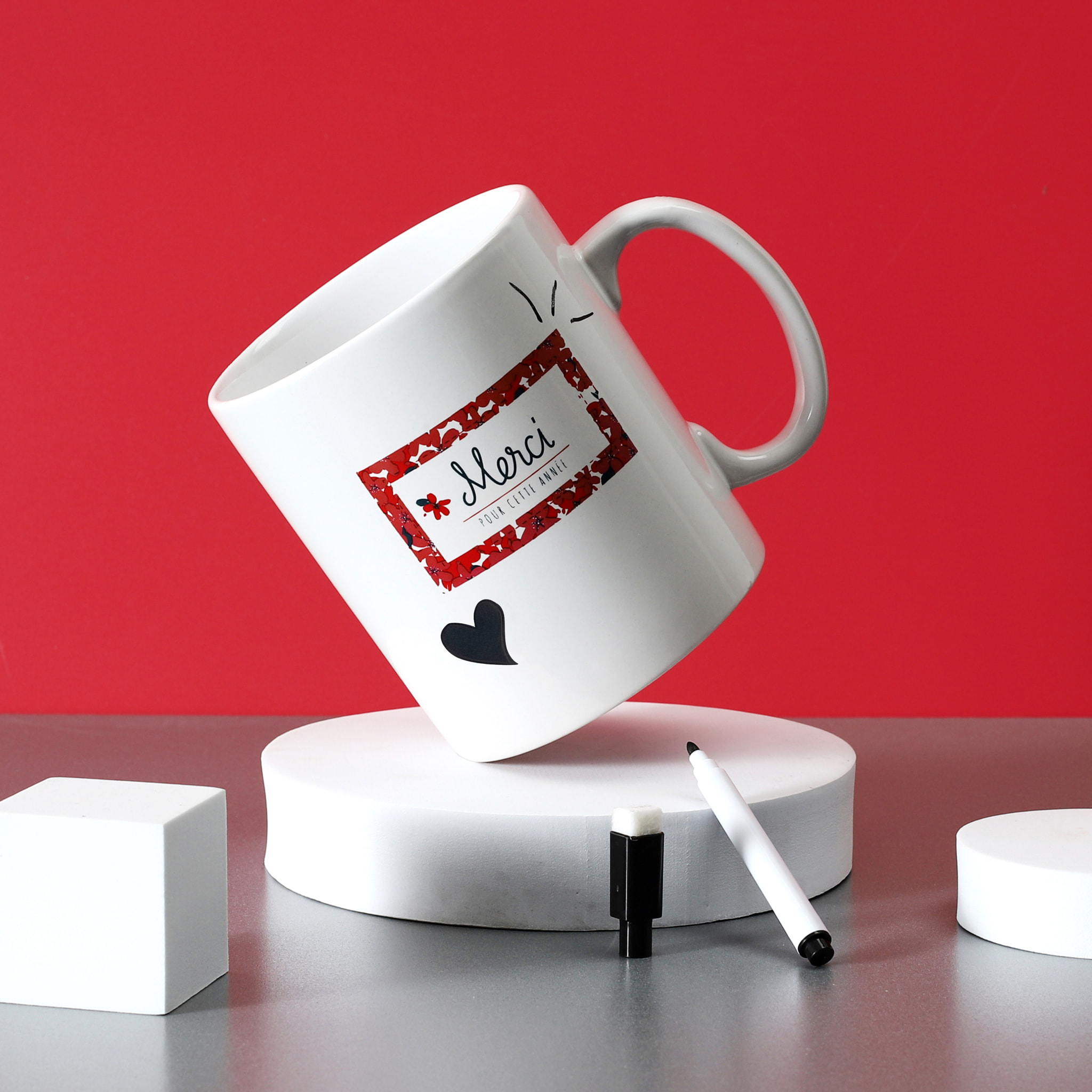 Mug Xxl Merci Pour Cette Annee Et Stylo