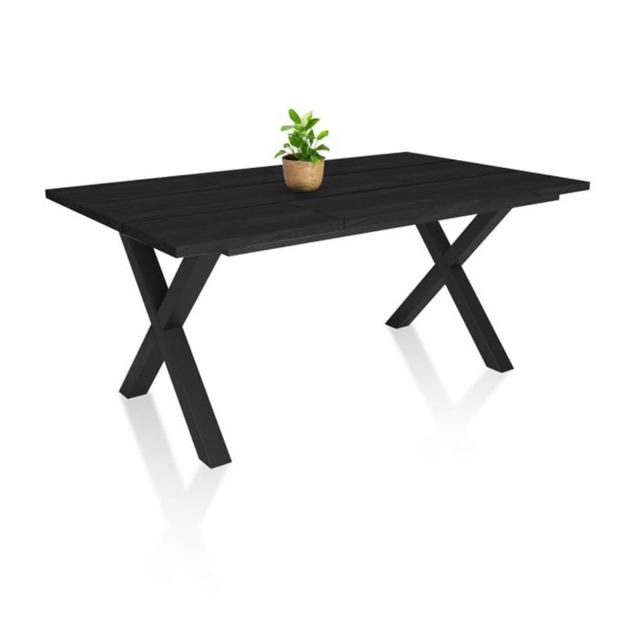 Mesa de comedor Oana 170 Negro
