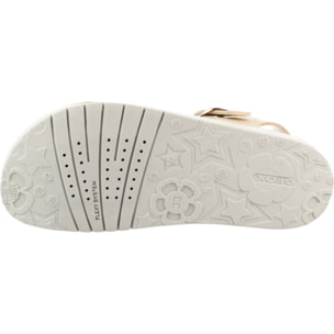 Sandalias Niña de la marca GEOX  modelo J SANDAL COSTAREI ORO