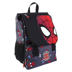 Zaino Scuola estensibile Spiderman Lui Marvel NERO