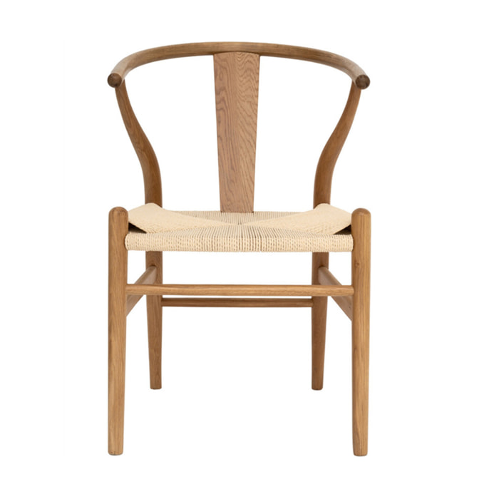 Bergen - lot de 2 chaises - bois - Bois