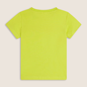 T-shirt Bambina manica corta con banda logo FREDDY