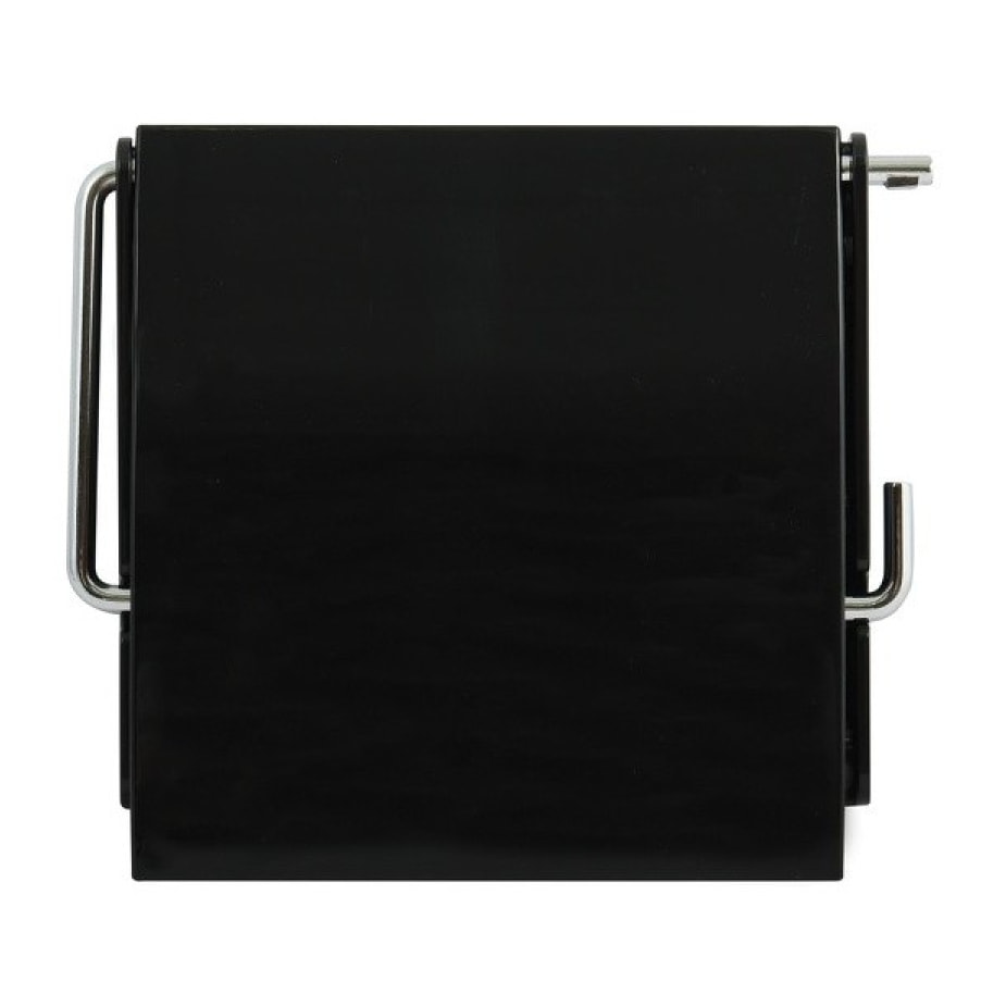Porte rouleau papier wc mural Noir MSV