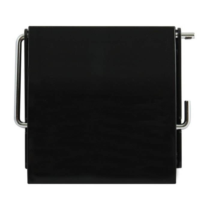 Porte rouleau papier wc mural Noir MSV