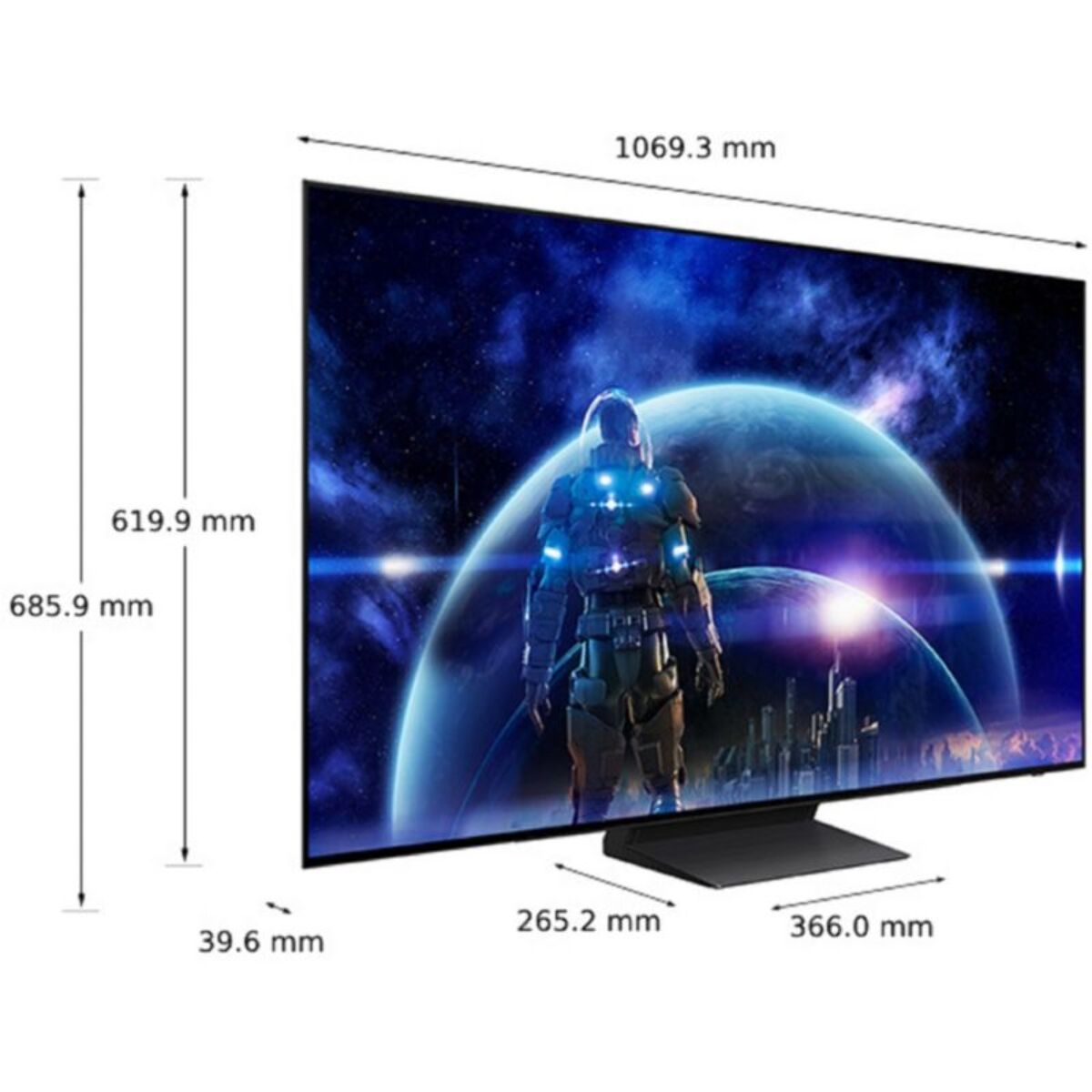 TV OLED SAMSUNG OLED TQ48S90D 2024