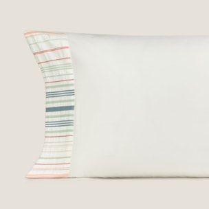 Funda de almohada de algodón 180 hilos rayas Cresi color varios 100% Algodón