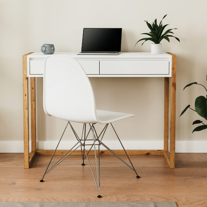 Bureau 2 tiroirs - NORA