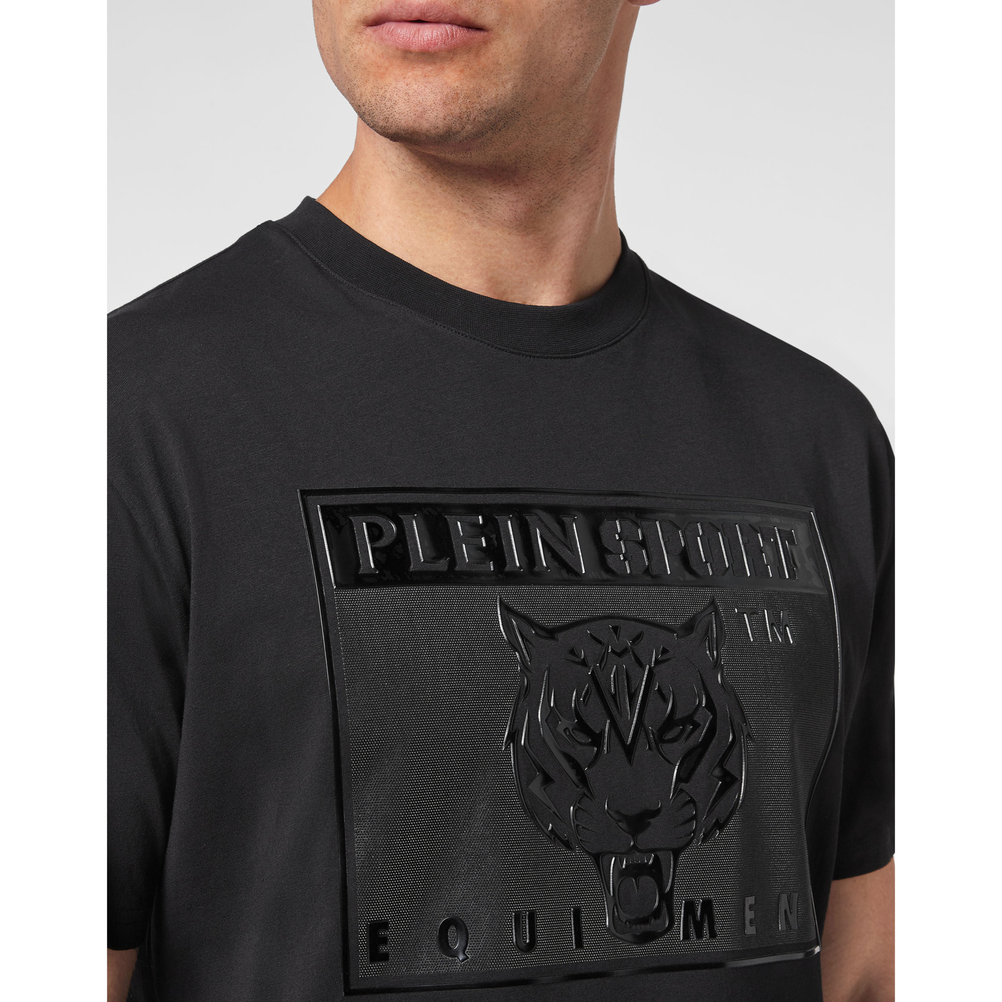 PLEIN SPORT T-Shirt Round Neck STATEMENT