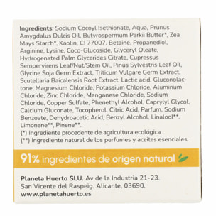 Champú sólido Fortalecedor con Aminoácidos Planeta Huerto 85 g
