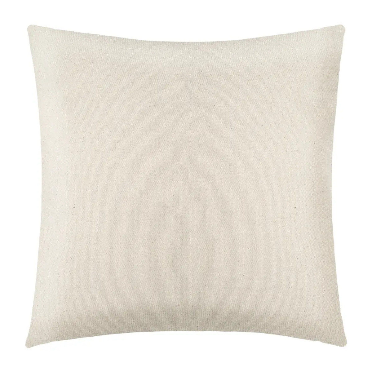 Housse de coussin coton et chenille - vert foncé - 40x40 cm