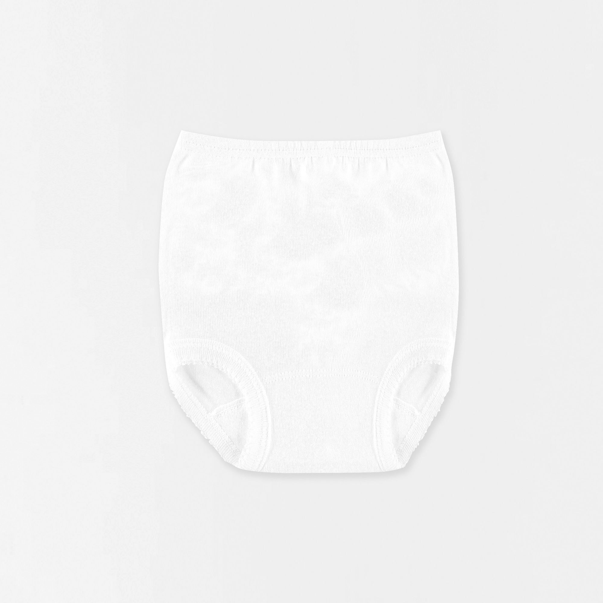 Braguita Bebe 1X1 Blanco Talla 12