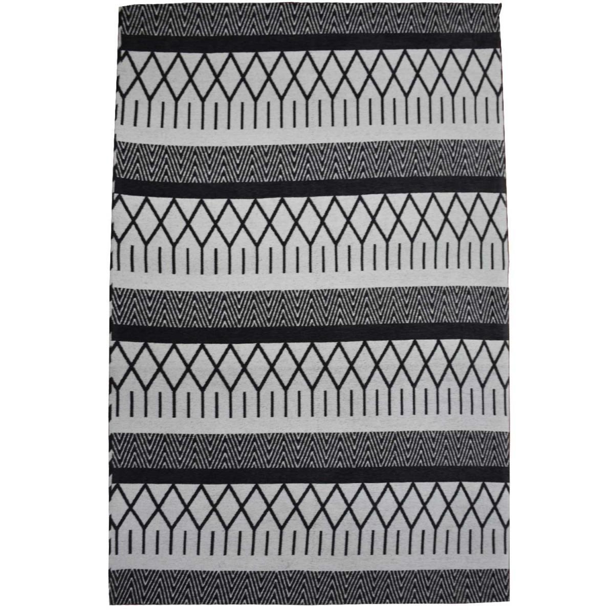 Tapis salon et chambre fait à la main motif scandinave BAFA