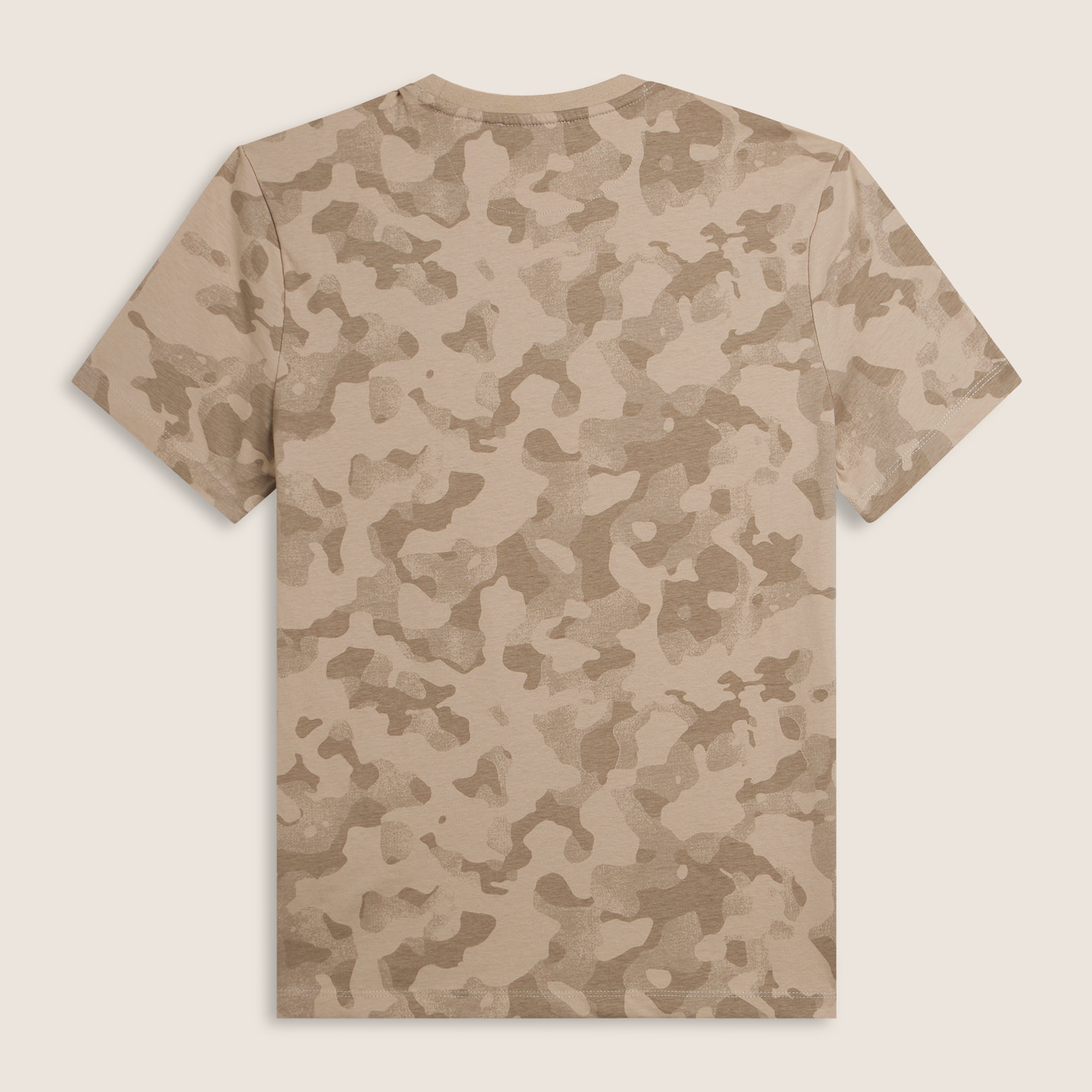 T-shirt camouflage con fondo tinta unita e logo cuore