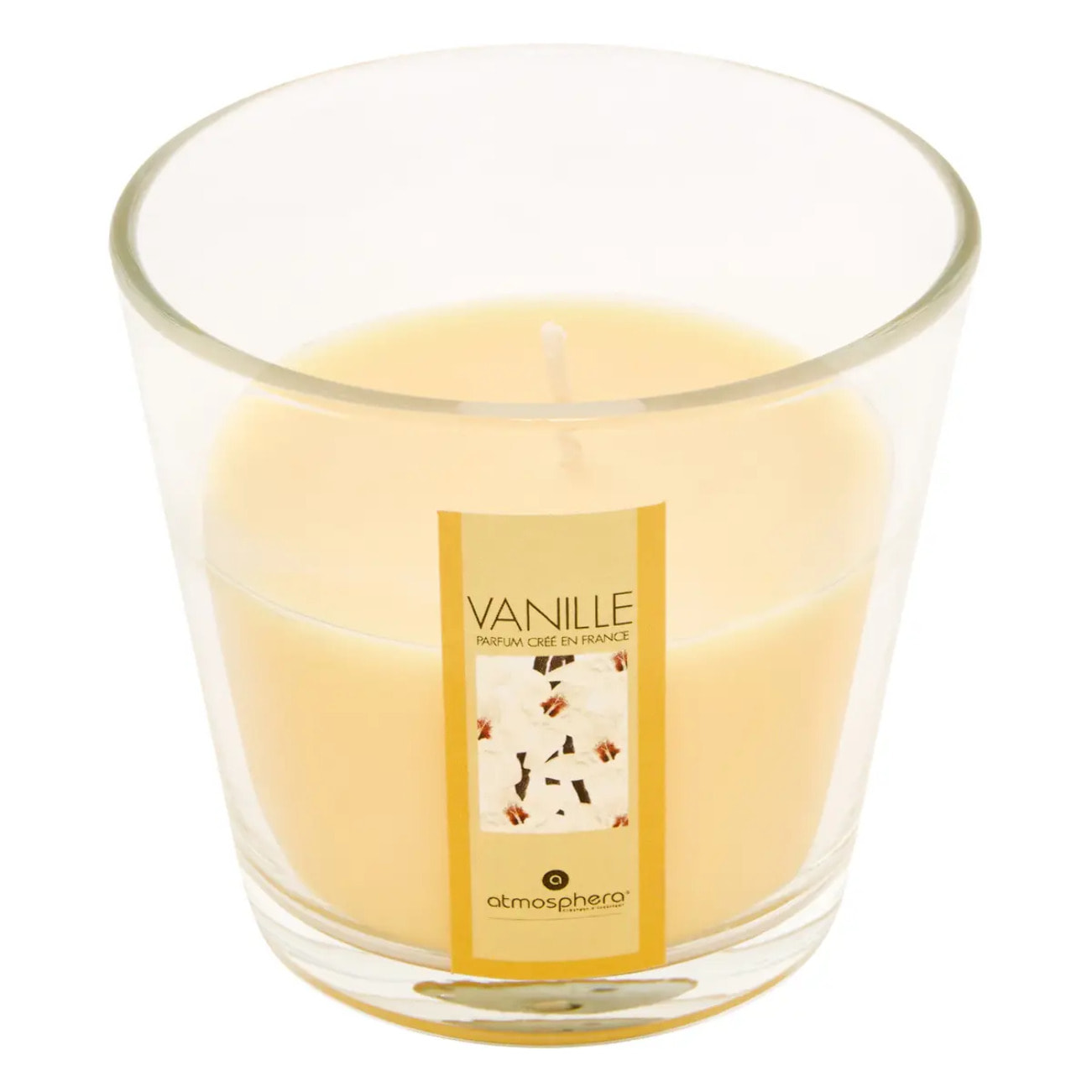 Bougie parfumée en verre 135G