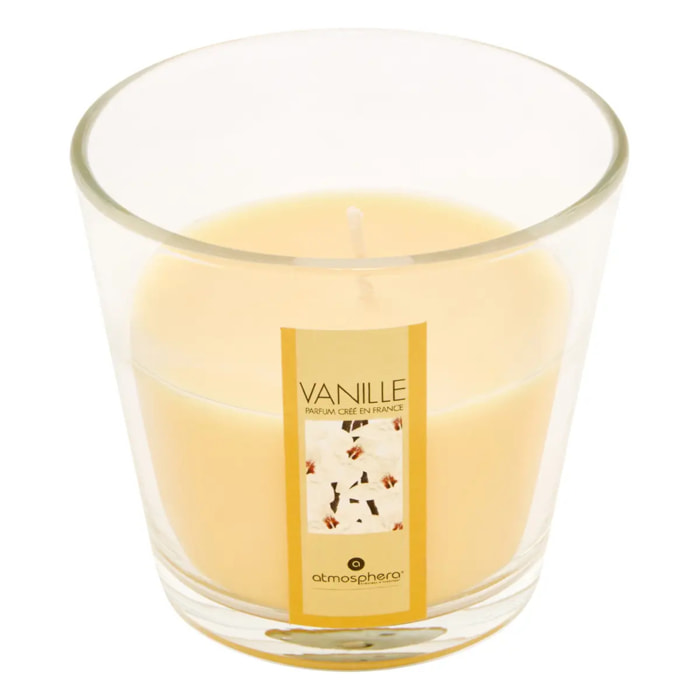 Bougie parfumée en verre 135G