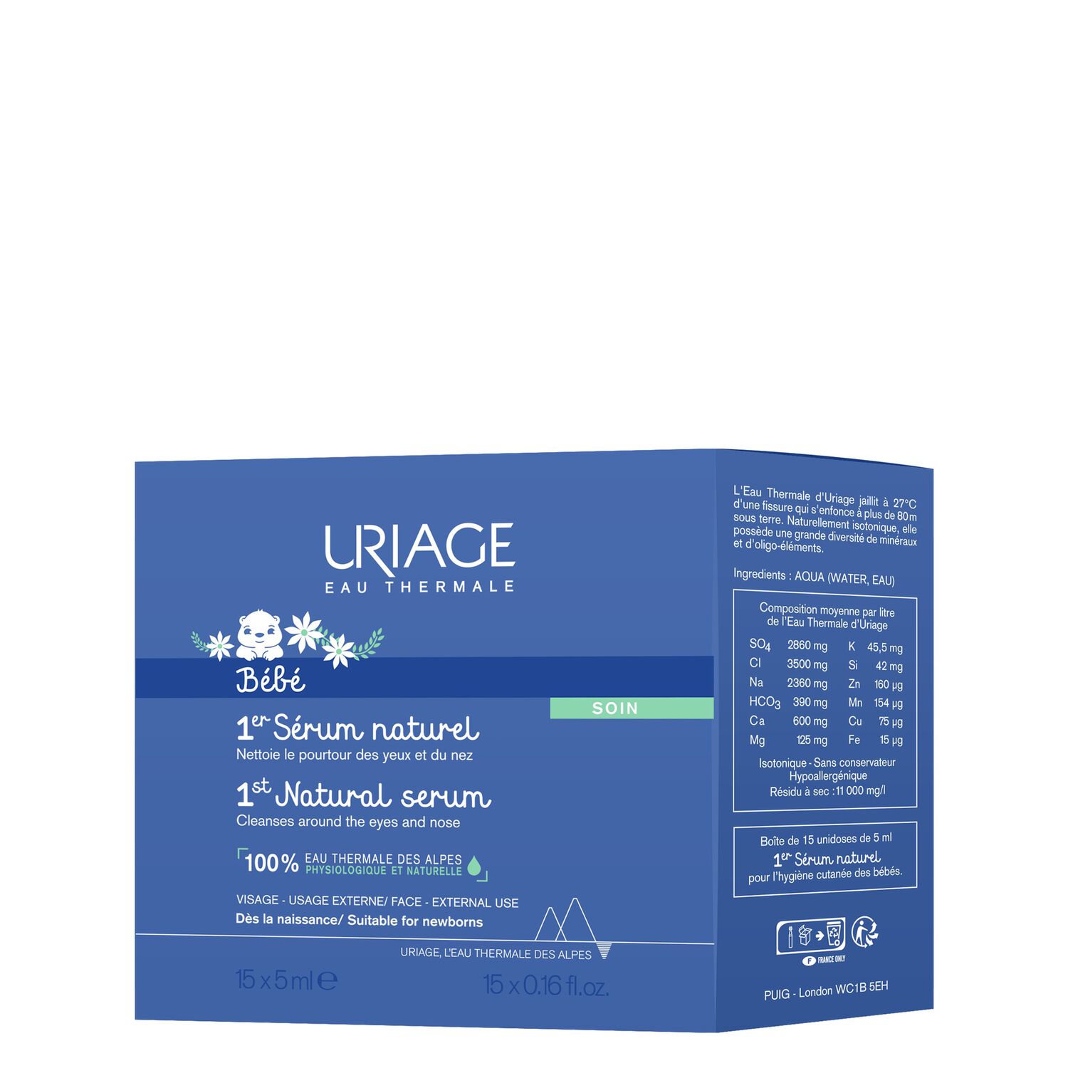 Bébé - 1er Sérum Naturel 15 x 5 ml