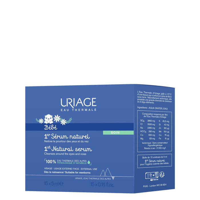 Bébé - 1er Sérum Naturel 15 x 5 ml