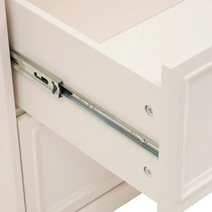 Commode Mohea ivoire 3 tiroirs
