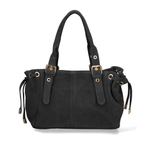 Borsa a mano da donna Made in Italy - Modello Lumena Lux - 100% pelle - 20.0 x 21.0 x 33.0 cm