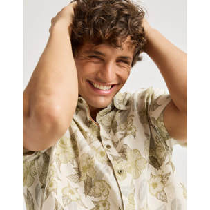 Camisa Manga Corta Verde - Soto