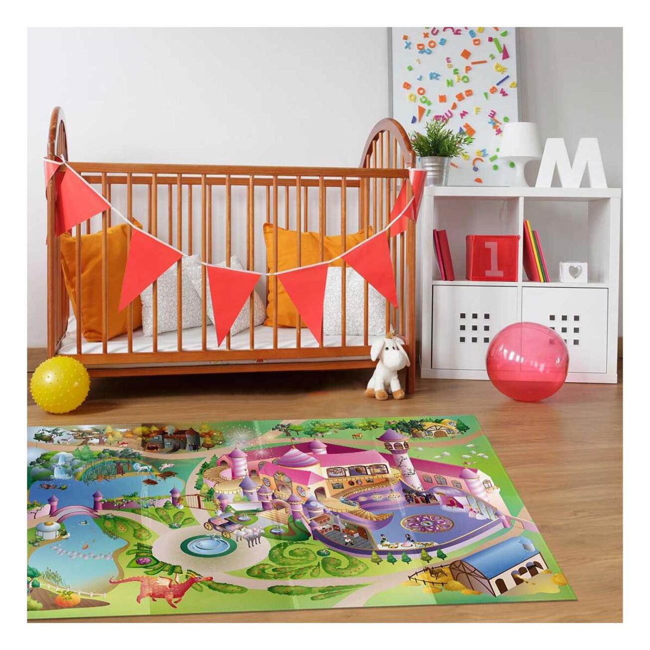 Nappe pour jeu d'enfant Château Princesse