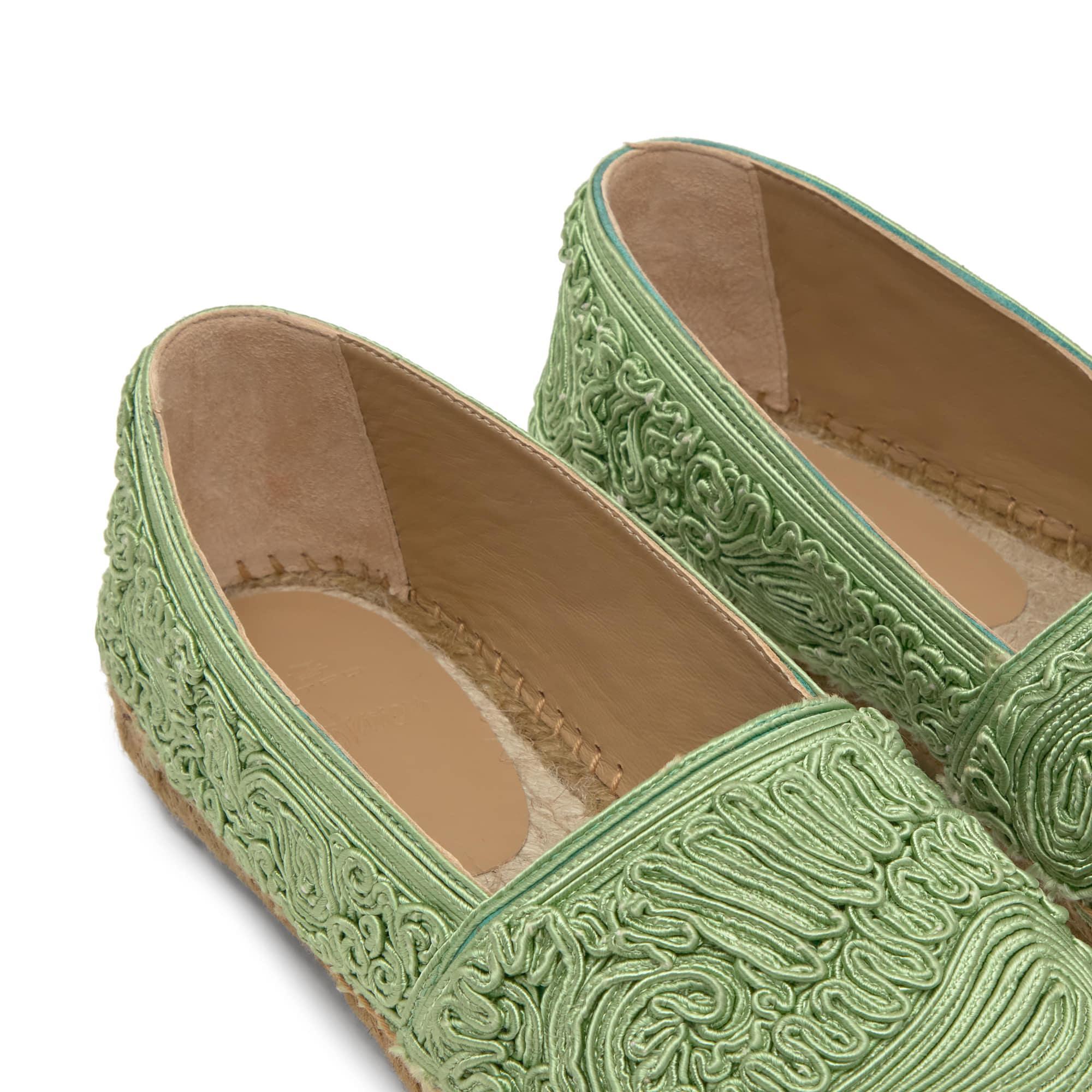 Alpargata plana Kenda Paisley en el paisley de cordela de rayón by ETRO