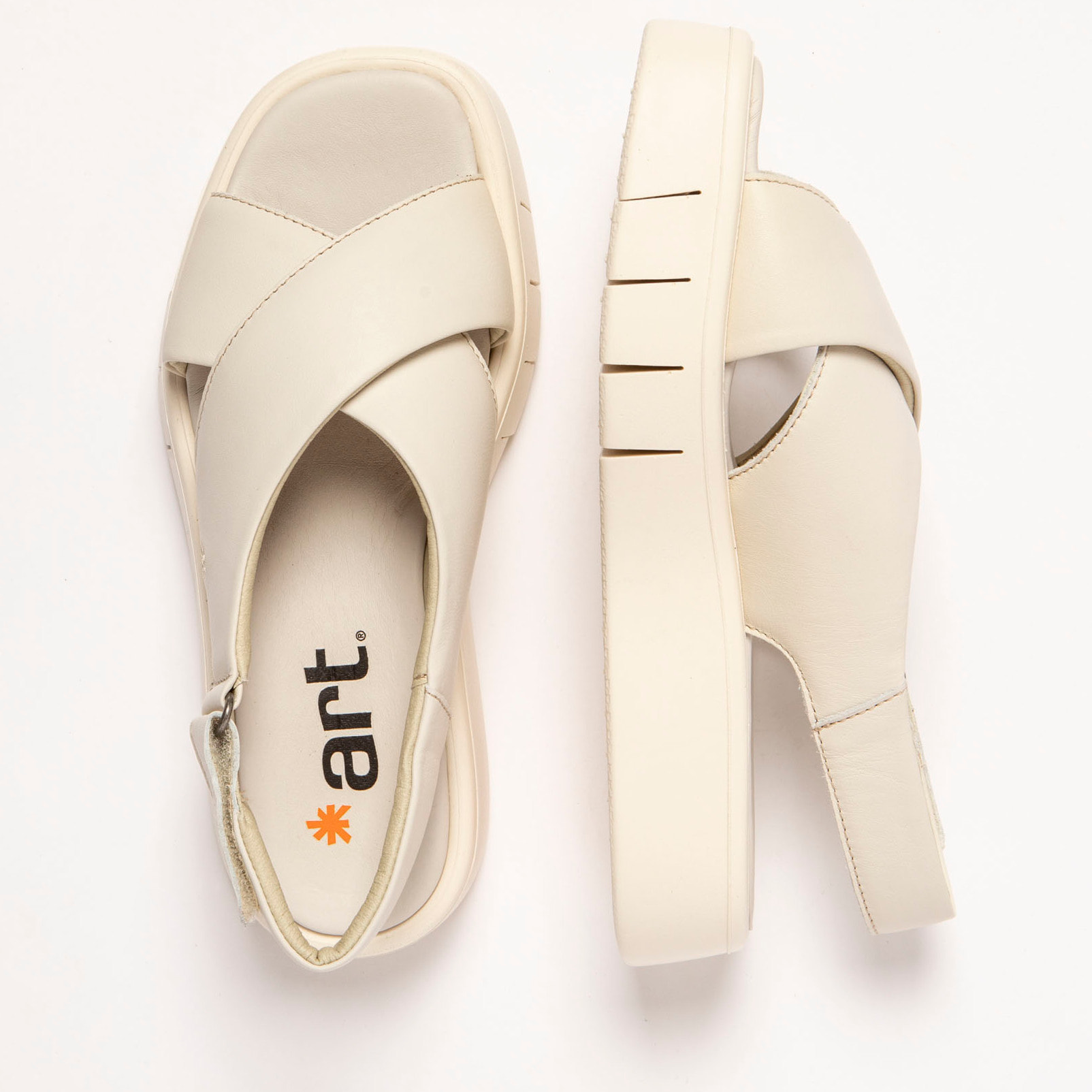 Sandalias 1855 NAPPA CREAM/ MALAGA color Cream