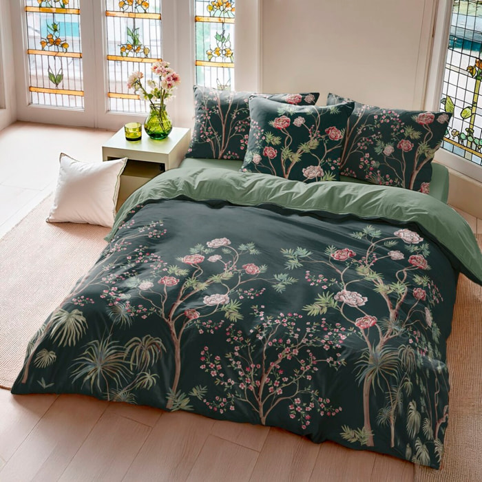 Housse de couette ohara vert