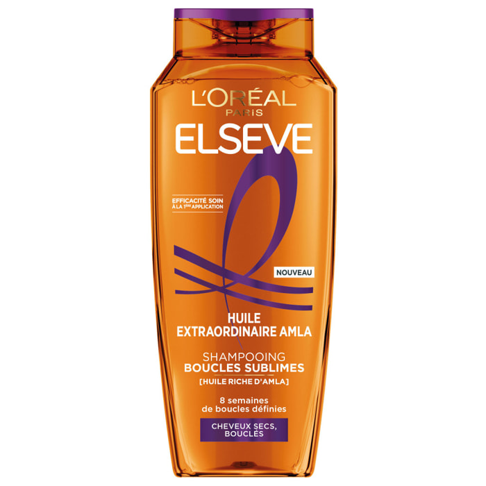 Lot de 12 - L'Oréal Paris Elseve Huile Extraordinaire Amla Shampooing Boucles Sublimes 250ml