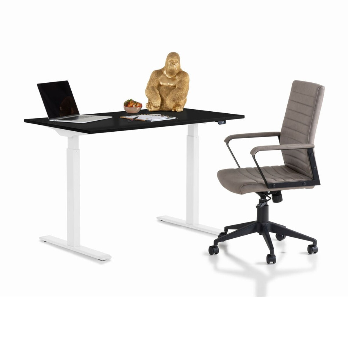 Bureau Smart noir et blanc Kare Design