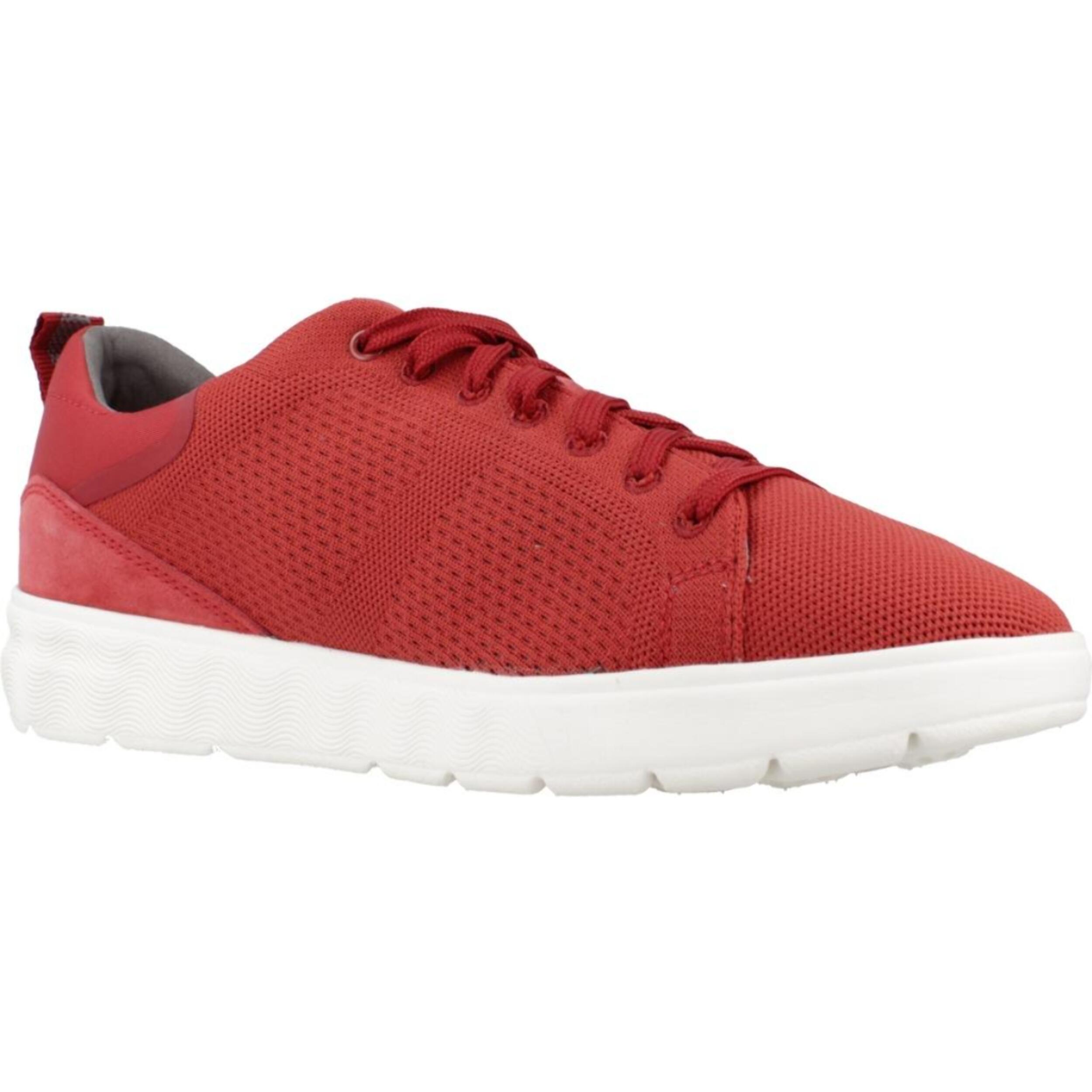 Sneakers de  Hombre de la marca GEOX  modelo SPHERICA EC4 A ROJO