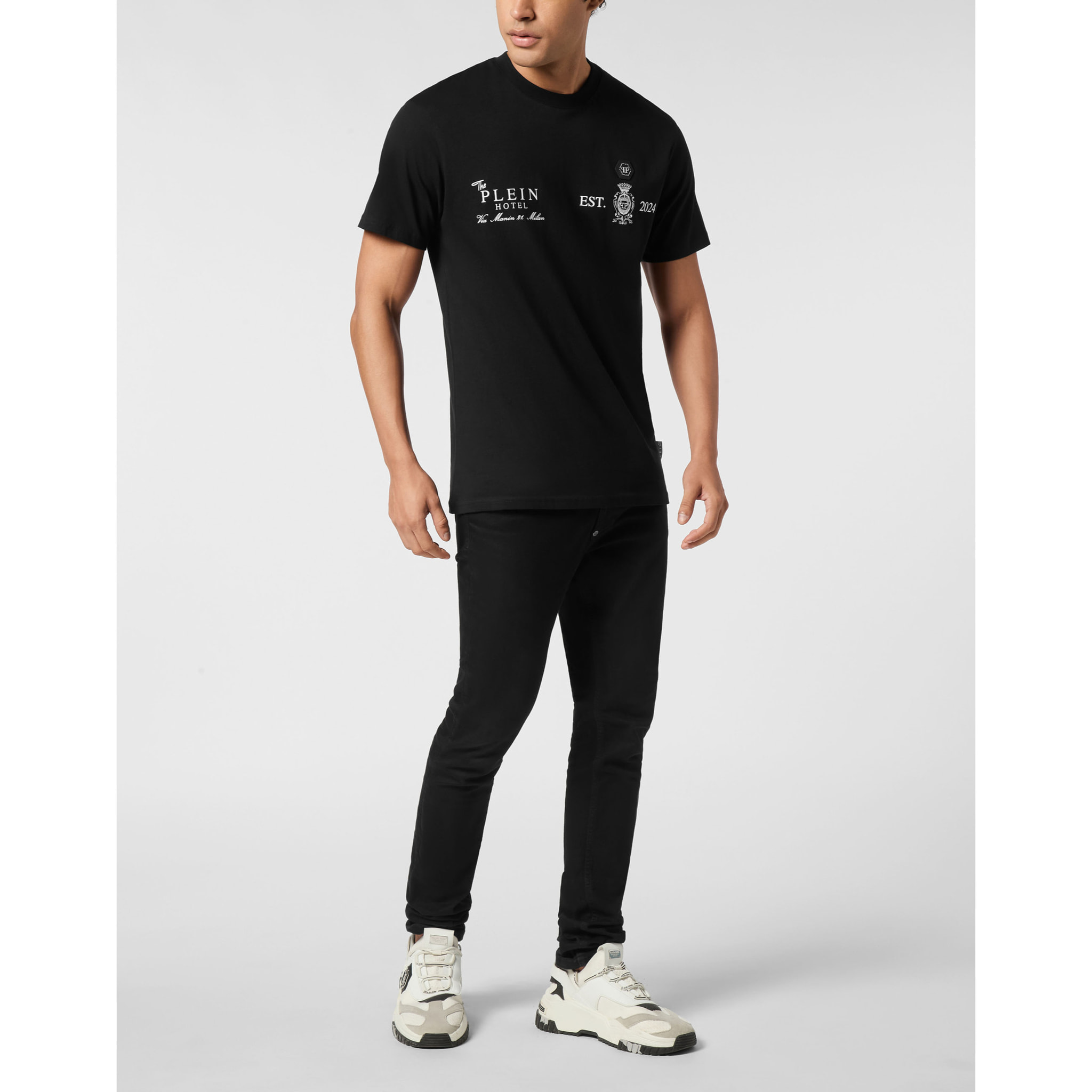 PHILIPP PLEIN T-Shirt Round Neck Ss