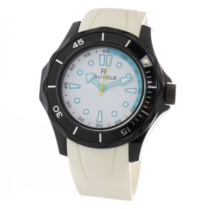 Reloj Folli Follie WT13P001ZPW Mujer Analogico Cuarzo con Correa de Silicona