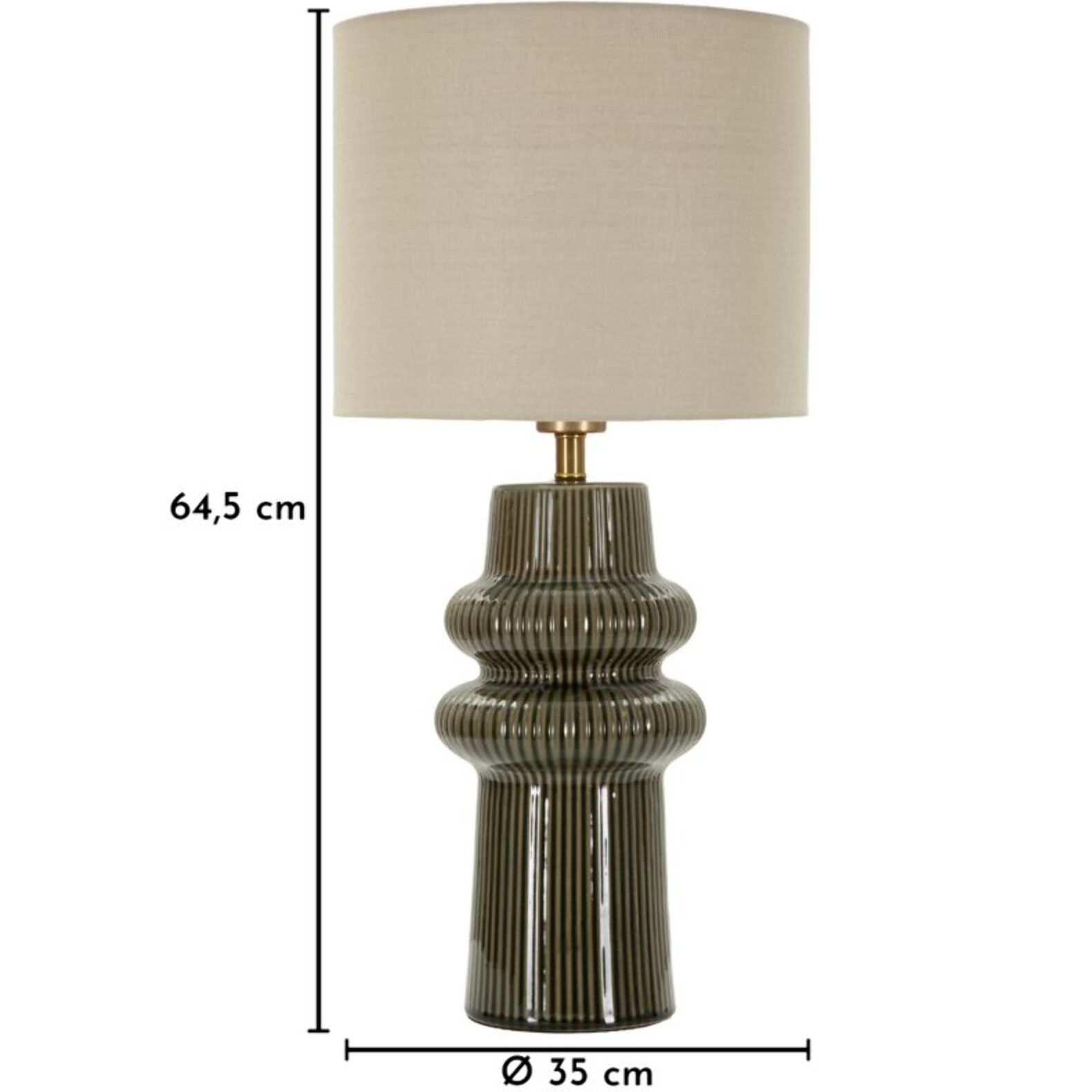 LAMPADA DA TAVOLO HARMONY CM Ø 30X64,5