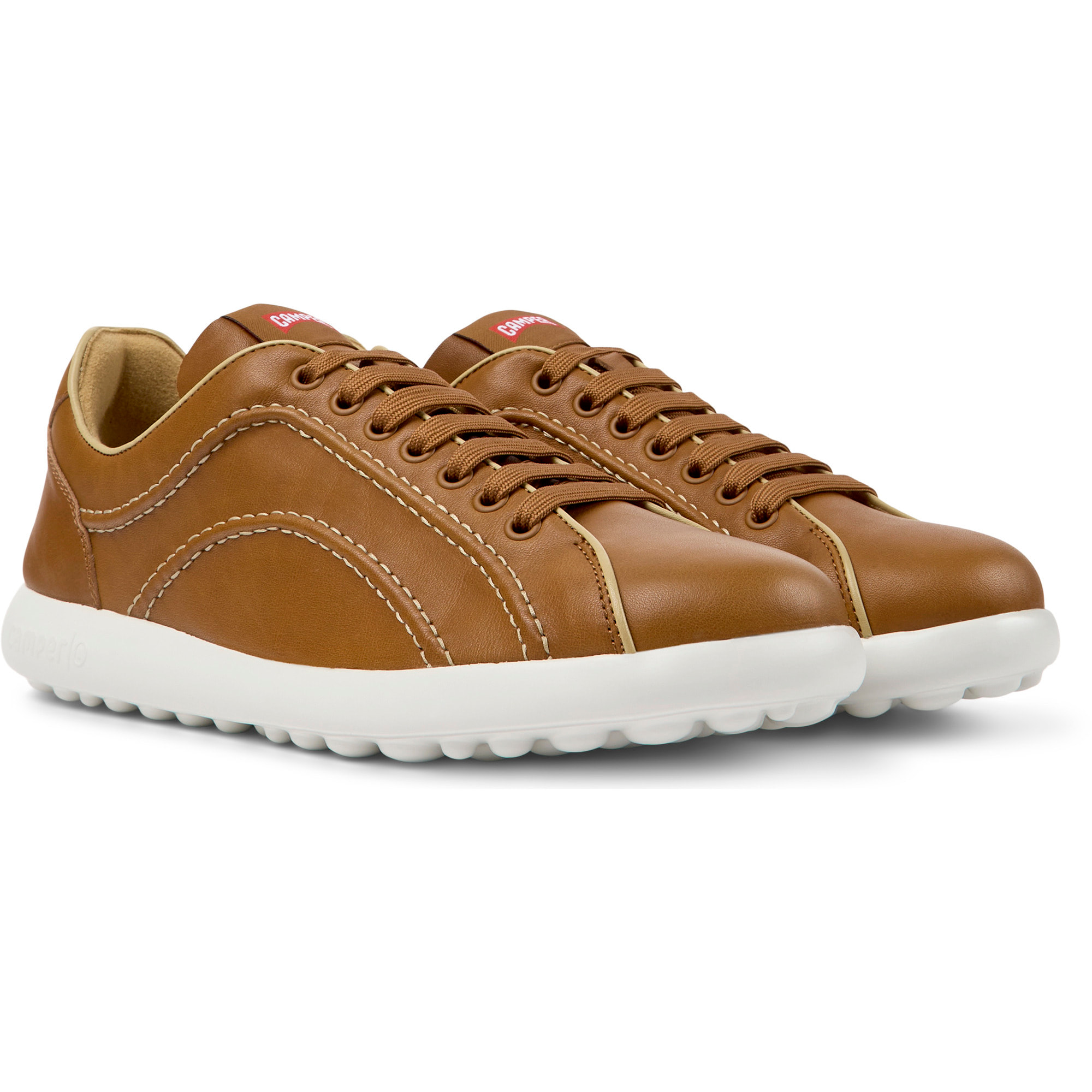 Zapatillas - CAMPER Pelotas XLF - Marron - Cuero liso