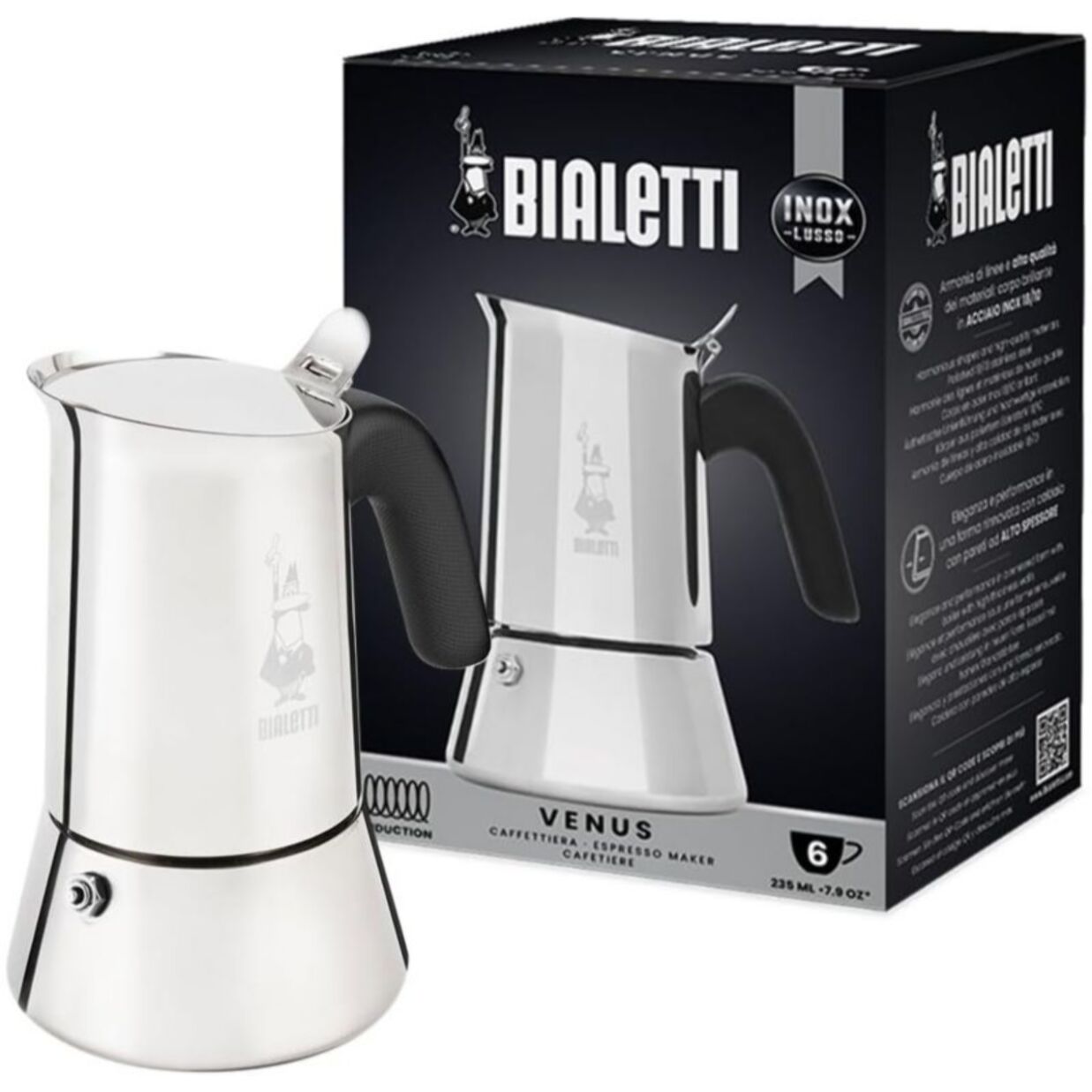 Cafetière italienne BIALETTI Venus 10 tasses