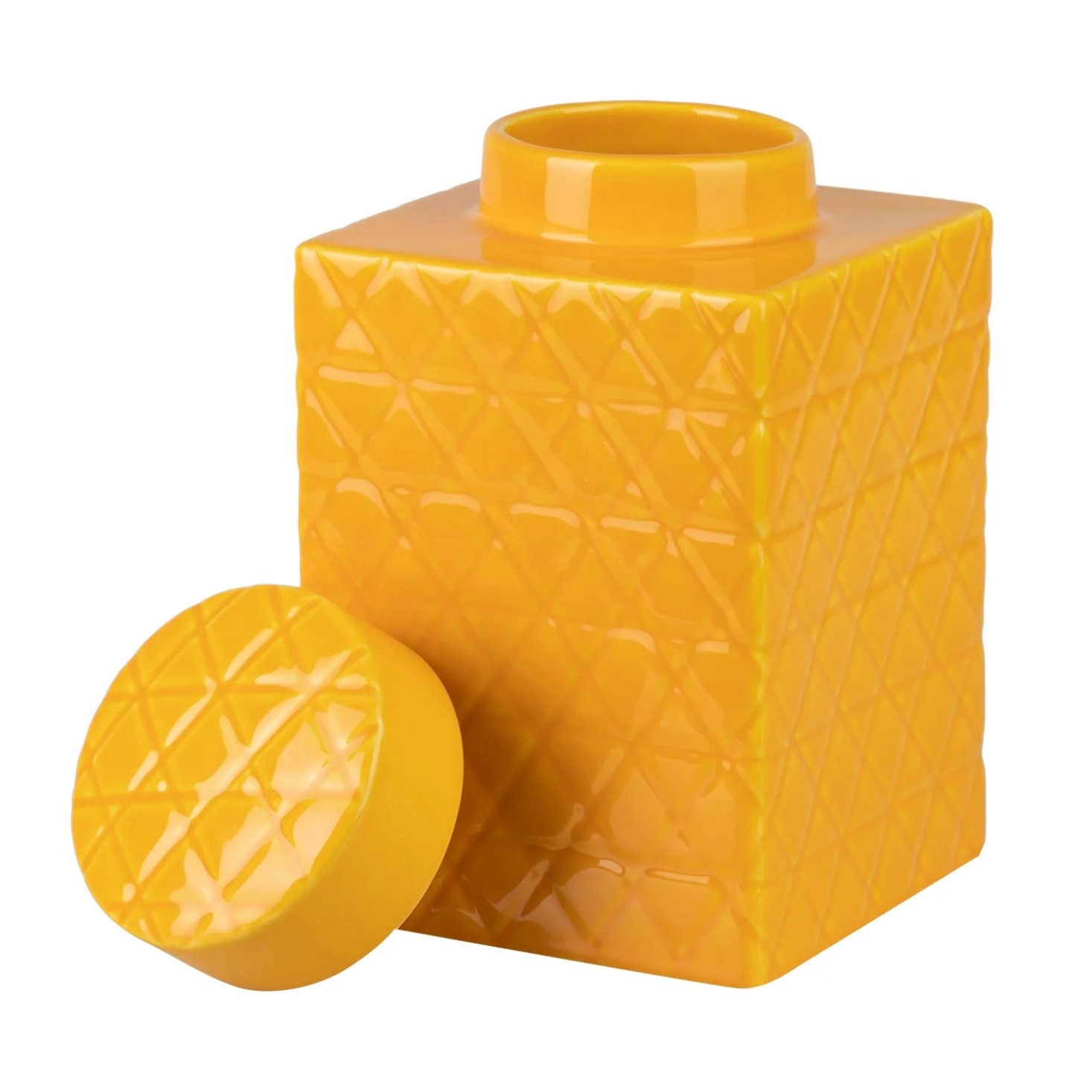 Tibor Ceramica Amarillo 16x16x26 Cm