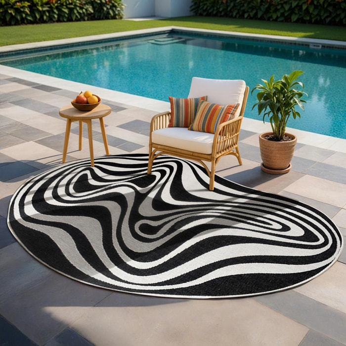 Tapis forme original et reversible pour l'extérieur ou l'intérieur de votre maison