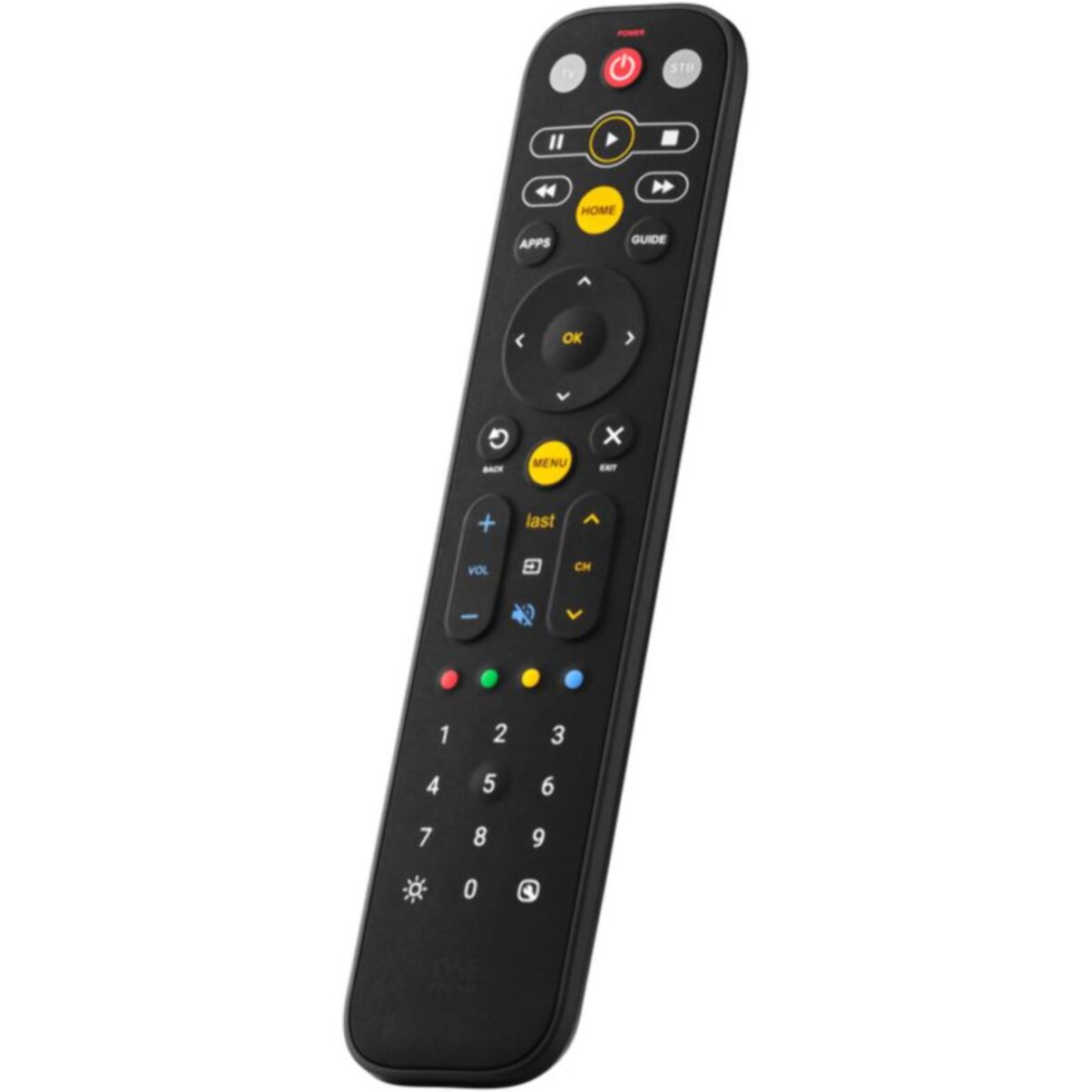 Télécommande universelle ONE FOR ALL Universelle EazyClean 2en1 - Black - Rét