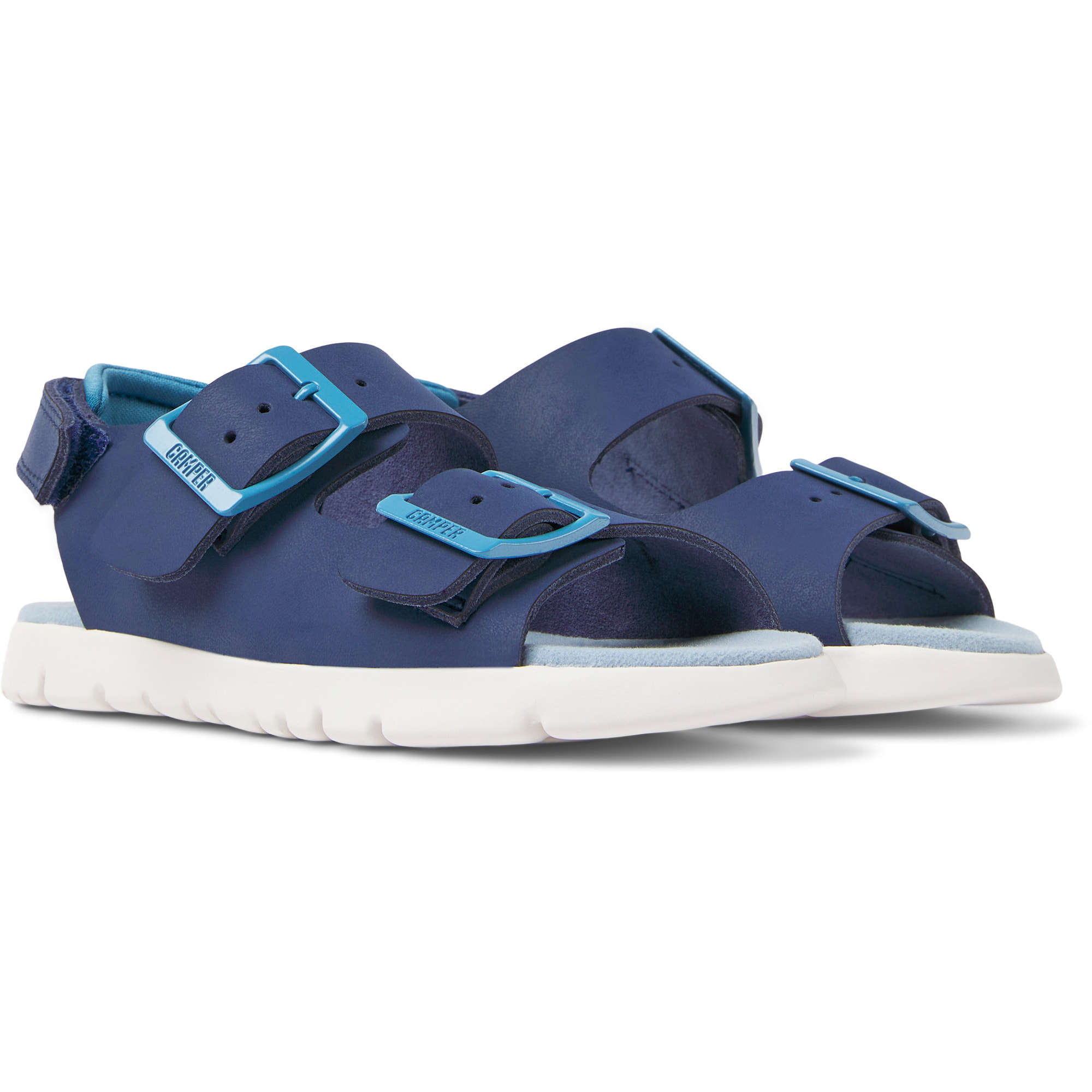 Sandali - CAMPER Oruga - Blu - Pelle liscia