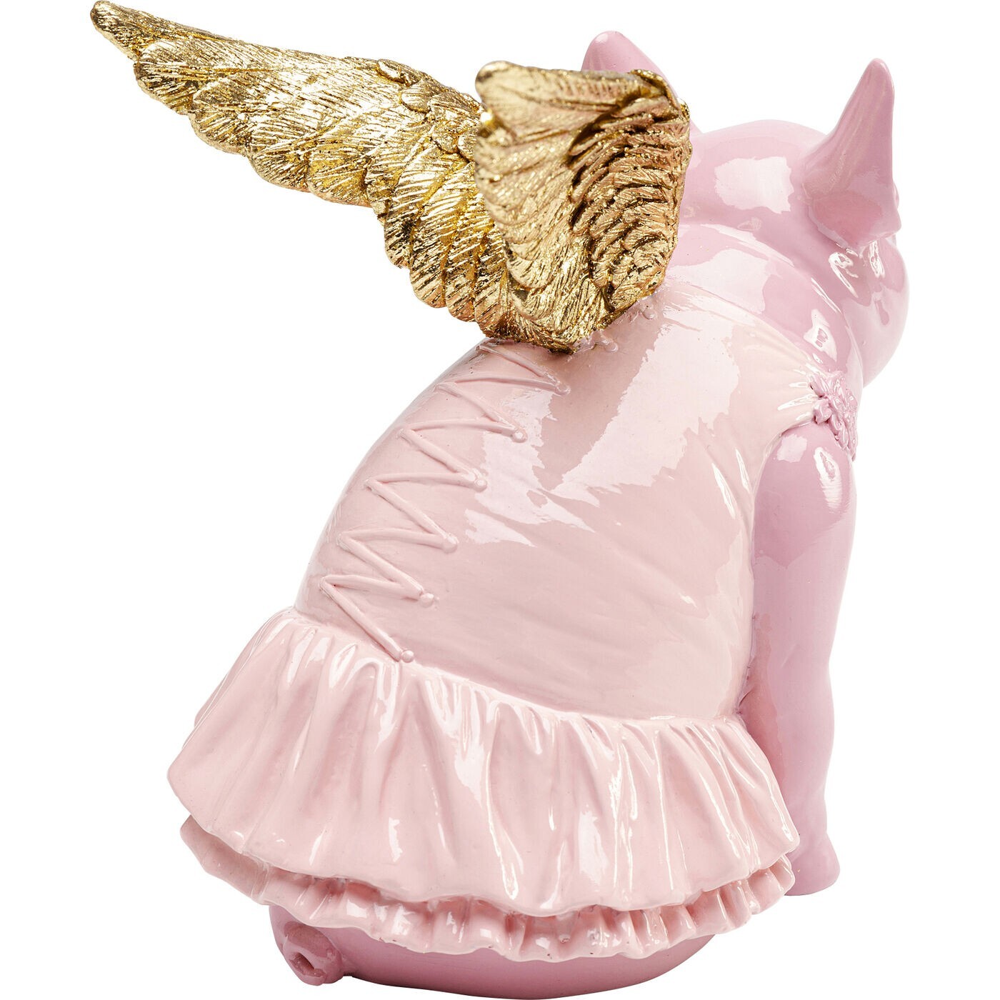 Tirelire cochon ailé rose 15cm Kare Design