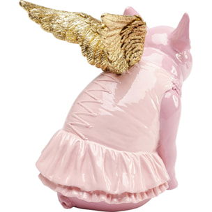 Tirelire cochon ailé rose 15cm Kare Design