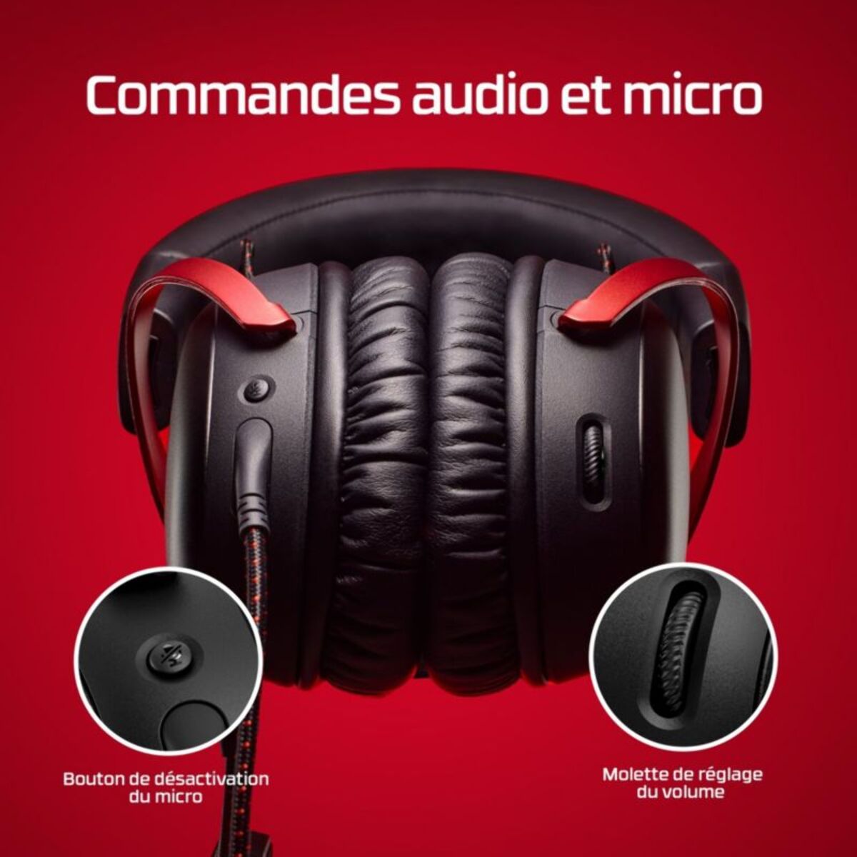 Casque gamer HYPERX Cloud III BLK-ED GAM HS