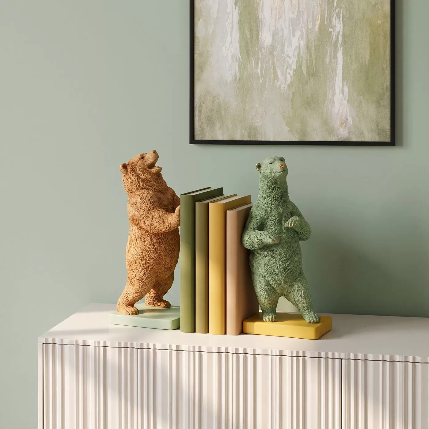 Serre-livres ours set de 2 Kare Design