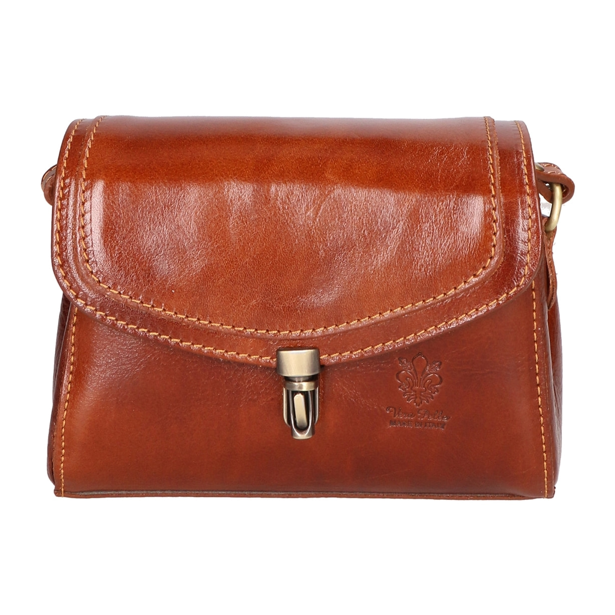 Borsa a tracolla Faye da donna In Vera pelle Made in Italy 18x13x5 cm