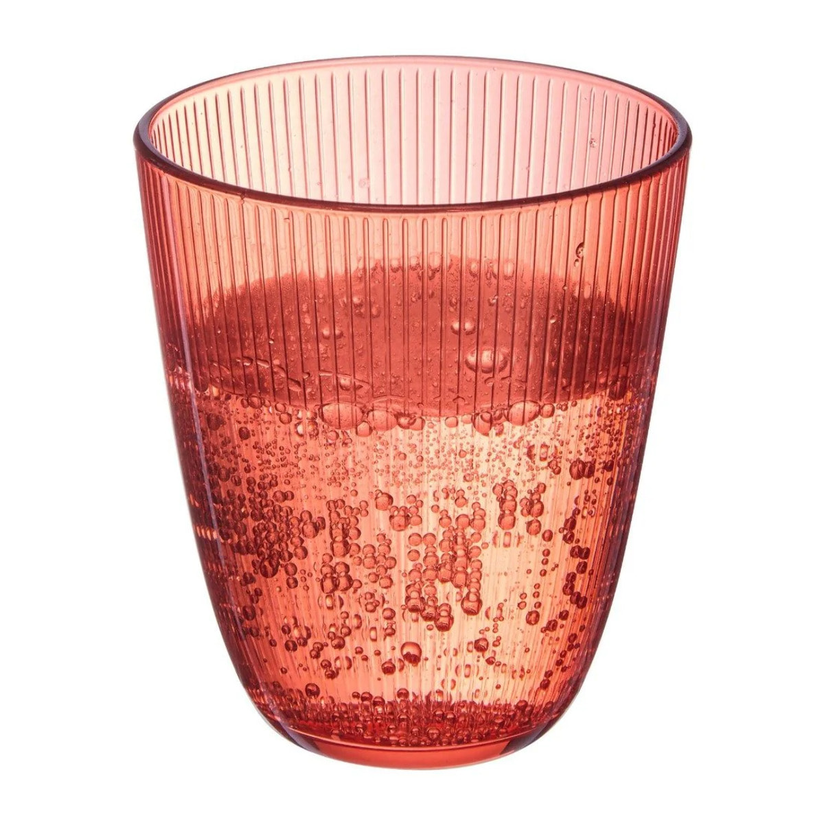 Bicchiere da acqua arancione 31cl Concepto Stripy Jasper - Luminarc