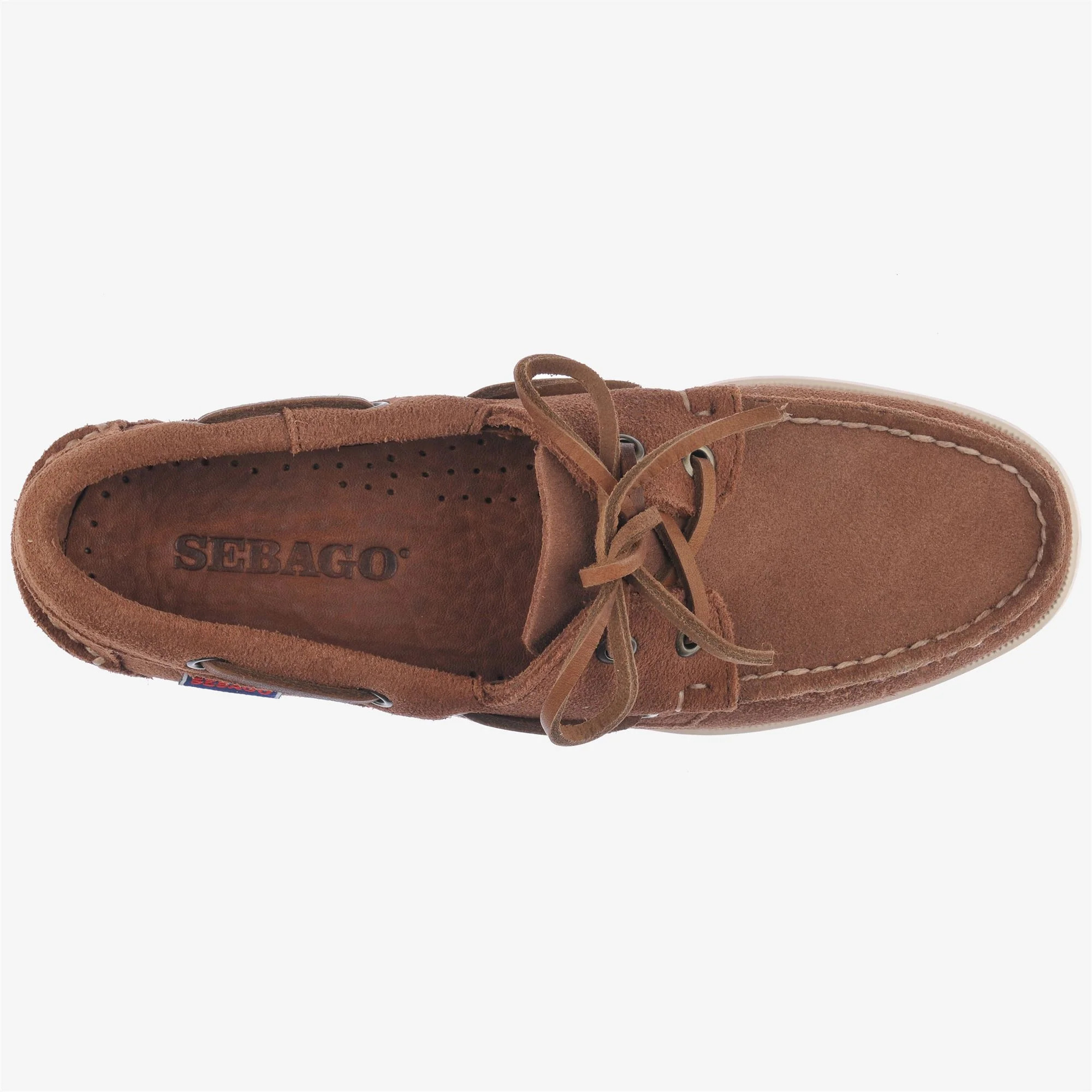 Sebago - Docksides Donna Marrone - Portland Flesh Out Woman