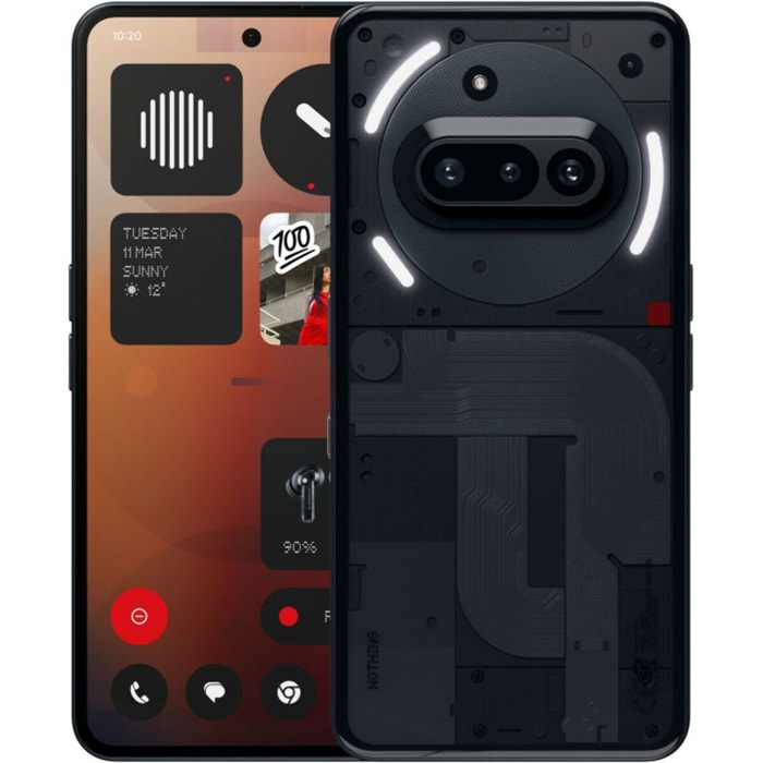 Smartphone NOTHING Phone (3a) Noir 128Go
