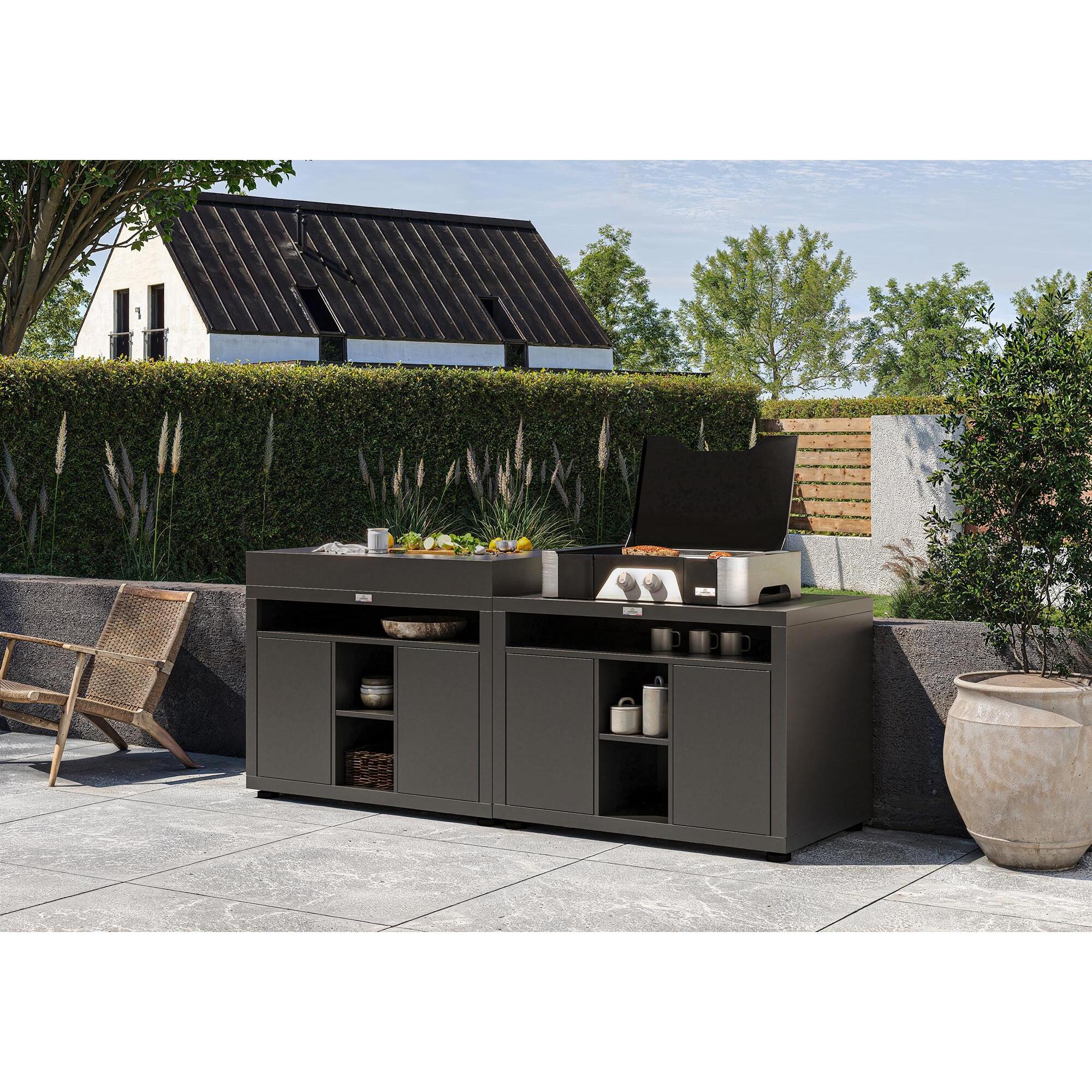 MEUBLE TABLETTE XL,110 x 70 cm NOIR - LE MARQUIER
