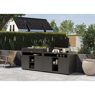 MEUBLE TABLETTE XL,110 x 70 cm NOIR - LE MARQUIER